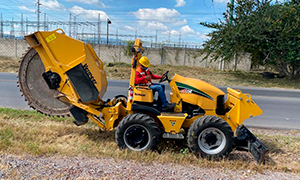 Superficie de contacto con el suelo compacta